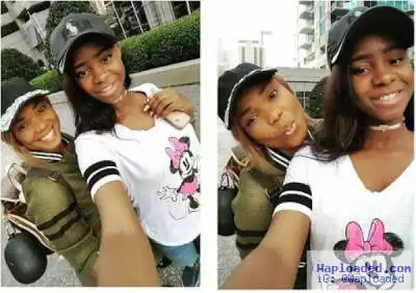 Photos: Actress Iyabo Ojo & Her Daughter Show Off Street Style In The U.S